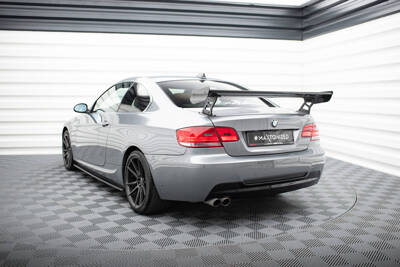 Carbon Spoiler With External Brackets Uprights  BMW 3 / M3 Coupe E92