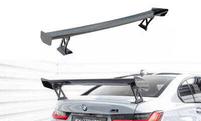 Carbon Spoiler With External Brackets Uprights  BMW M3 G80 / M340i G20 / 3 M-Pack G20 / 3 Standard G20