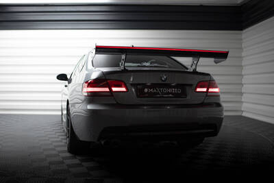 Carbon Spoiler With Internal Brackets Uprights + LED BMW 3 / M3 Coupe E92