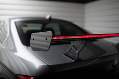 Carbon Spoiler With Internal Brackets Uprights + LED BMW 3 / M3 Coupe E92