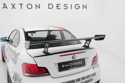 Carbon Spoiler With Internal Brackets Uprights V.2 BMW 1 M E82