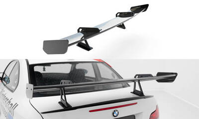 Carbon Spoiler With Upper Swan Mounting  BMW 1 M E82