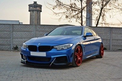 FRONT SPORT DIFFUSOR V.3 BMW 4 Coupe / Gran Coupe / Cabrio M-Pack F32 / F36 / F33