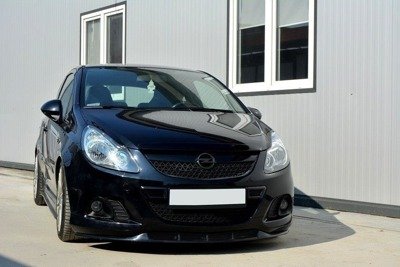 FRONTDIFFUSOR OPEL CORSA D NURBURG (FÜR OPC / VXR STOßSTANGE)