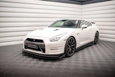 Front Diffusor + Flaps Nissan GTR R35 Facelift