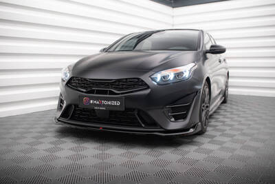 Front Diffusor V.1 Kia Proceed GT Mk3 Facelift / Ceed GT / GT - Line Mk1 Facelift 