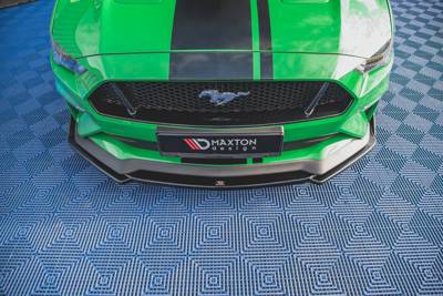 Front Diffusor V.2 + Flaps Ford Mustang GT Mk6 Facelift