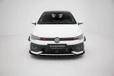 Front Diffusor V.2 + Flaps Volkswagen Golf GTI / GTE / R-Line Mk8 Facelift