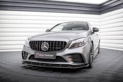 Front Diffusor V.2 Mercedes-AMG C43 Coupe / Cabrio / Sedan / Estate C205 / A205 / W205 / S205 Facelift