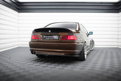 HECK DIFFUSOR SEITE L + R BMW 3 E46 MPACK COUPE