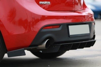 HECK DIFFUSOR SEITE L + R MAZDA 3 MK2 MPS