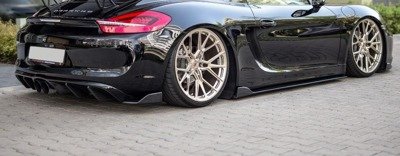 HECK DIFFUSOR SEITE L + R Porsche Cayman Mk2 981C