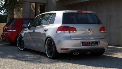 HECKANSATZ VW GOLF VI MIT 1 AUSPUFF