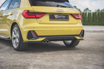 Heck Diffusor Seite Audi A1 S-Line GB