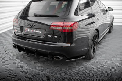 Heck Diffusor Seite Audi RS6 Avant C6