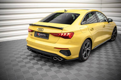 Heck Diffusor Seite Audi S3 Sedan 8Y