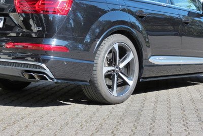 Heck Diffusor Seite Audi SQ7 / Q7 S-Line Mk.2