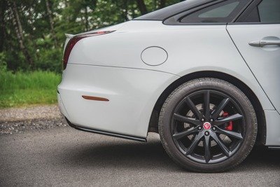 Heck Diffusor Seite Jaguar XJ R-Sport X351 Facelift