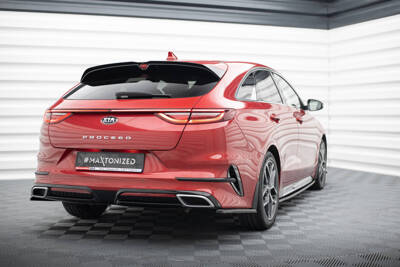 Heck Diffusor Seite Kia ProCeed GT / GT-Line Mk1