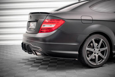 Heck Diffusor Seite Mercedes-Benz C Coupe / Sedan / Estate  AMG-Line C204 / W204 Facelift / S204 Facelift