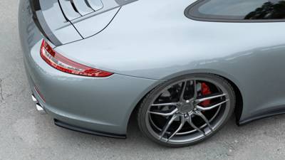 Heck Diffusor Seite Porsche 911 Carrera 991