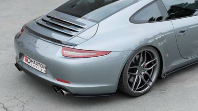 Heck Diffusor Seite Porsche 911 Carrera 991