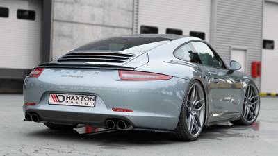 Heck Diffusor Seite Porsche 911 Carrera 991