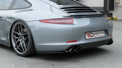 Heck Diffusor Seite Porsche 911 Carrera 991