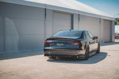 Heck Diffusor Seite V.2 Audi S8 D4 Facelift