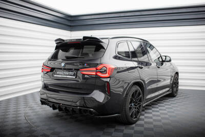 Heck Diffusor Seite V.2 BMW X3 M F97 Facelift 