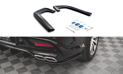 Heck Diffusor Seite V.2 Mercedes-Benz GLE Coupe 63AMG C292