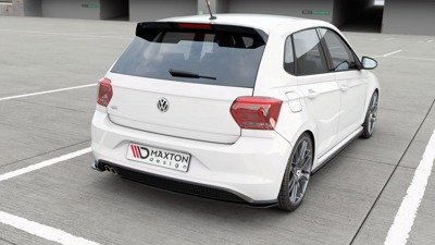 Heck Diffusor Seite V.2 Volkswagen Polo GTI / R-line Mk6