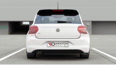 Heck Diffusor Seite V.2 Volkswagen Polo GTI / R-line Mk6