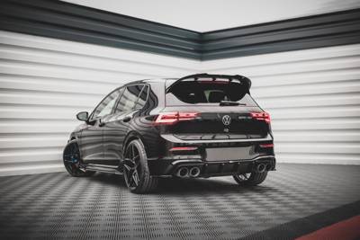 Heck Diffusor Seite V.4 Volkswagen Golf R Mk8