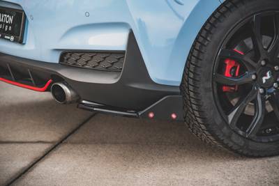 Heck Diffusor Seite V.6 + Flaps Hyundai I30 N Mk3 Hatchback