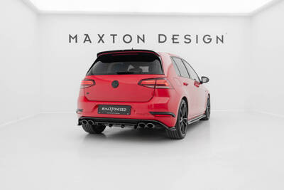 Heck Diffusor Seite Volkswagen Golf Hatchback R / R-Line Mk7 Facelift