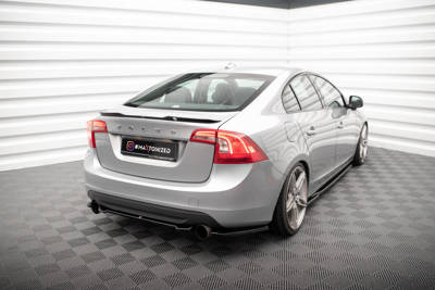 Heck Diffusor Seite Volvo S60 R-Design Mk2