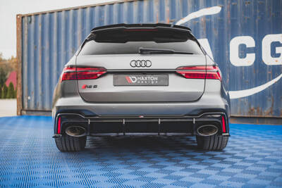 Heckansatz Audi RS6 C8 (Version mit Anhängerkupplung)