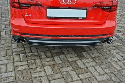 Hinten Splitter Audi A4 B9 S-Line