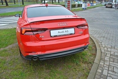 Hinten Splitter Audi A5 F5 S-Line (ohne vertikale Balken)