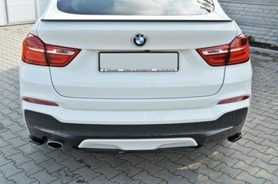 Hinten Splitter BMW X4 M-PACK ( ohne einen vertikalen Balken)