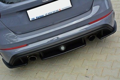 Hinten Splitter Ford Focus RS Mk3