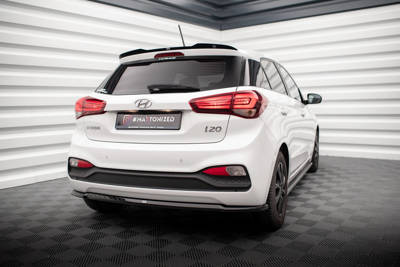 Hinten Splitter Hyundai I20 Mk2 Facelift