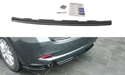 Hinten Splitter Mazda 3 BM (Mk3) Facelift (ohne vertikale Balken)