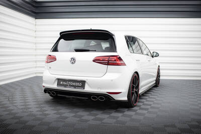 Hinten Splitter VW GOLF VII R (mit senkrechten Balken)