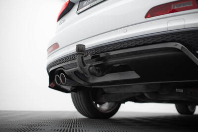 Hinten Splitter (mit einem vertikalem balken) Audi Q3 S-line 8U