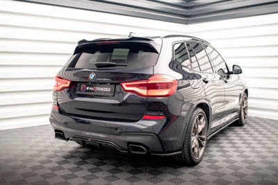 Hinten Splitter (mit einem vertikalem balken) BMW X3 M40i / M40d G01