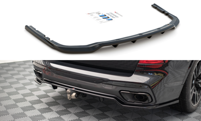 Hinten Splitter (mit einem vertikalem balken) BMW X7 M-Pack G07