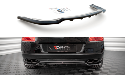 Hinten Splitter (mit einem vertikalem balken) Bentley Continental GT V8 S Mk2