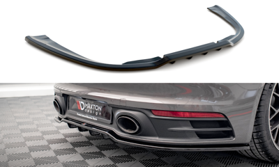 Hinten Splitter (mit einem vertikalem balken) Porsche 911 Carrera 4S 992